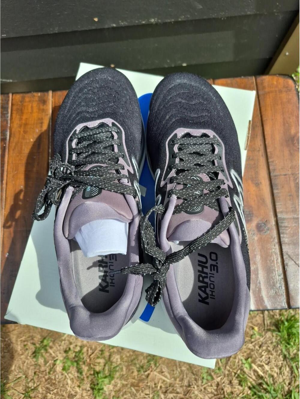 Karhu Ikoni 3.0 Running Shoes for Men Black Size 12.5 New w/ Box Daily Trainer - Picture 6 of 7